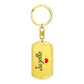 Jazelle Keychain – Name Keychain for Women