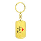 Toby Keychain – Custom Name Keychain for Women