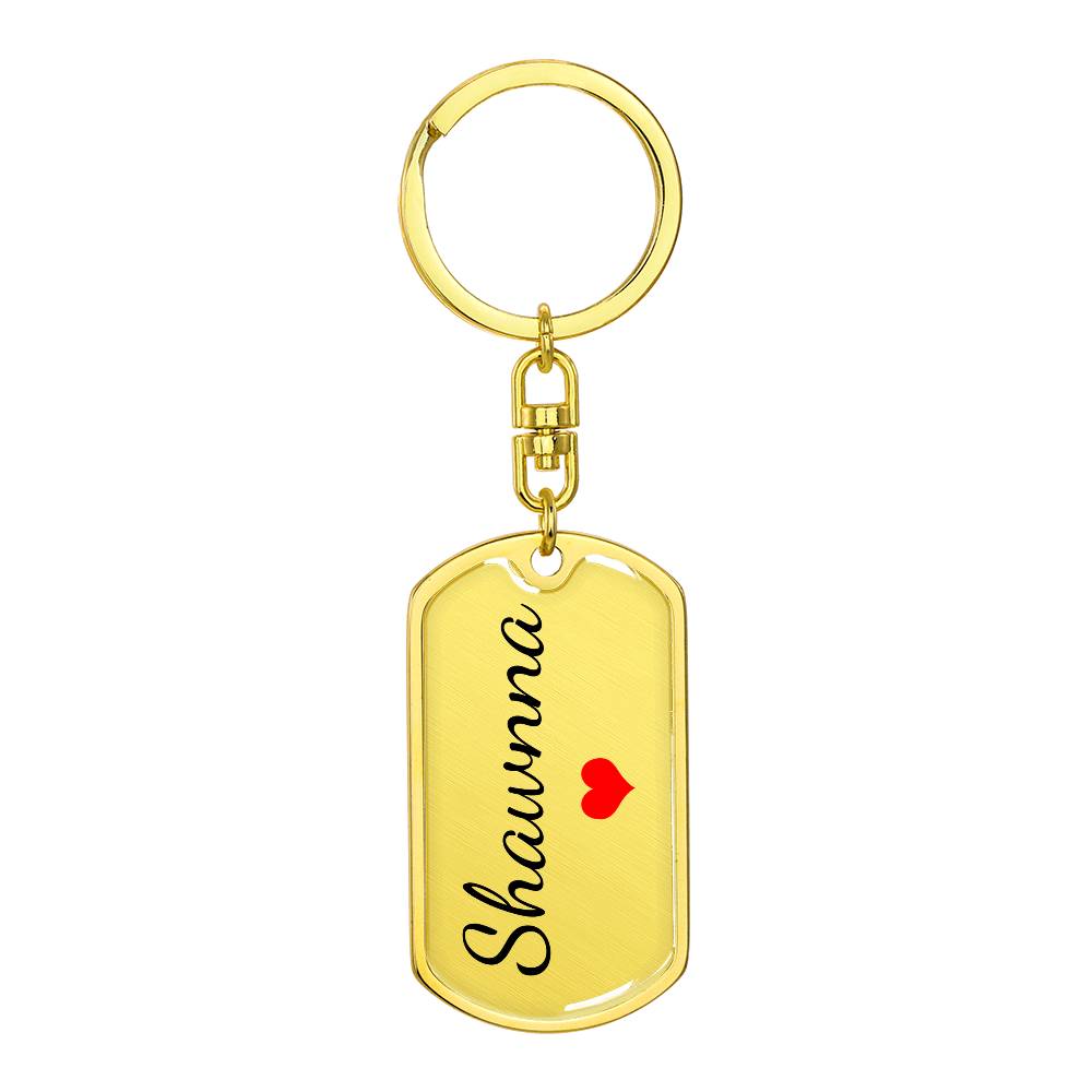 Shawnna Keychain – Name Keychain for Women