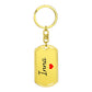 Inna Keychain – Custom Name Keychain for Women