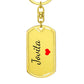 Jovita Keychain – Custom Name Keychain for Women