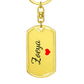 Zoeya Keychain – Custom Name Keychain for Women