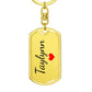 Taylynn Keychain – Name Keychain for Women