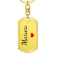 Marwa Keychain – Custom Name Keychain for Women