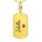 Idella Keychain – Custom Name Keychain for Women