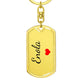 Enola Keychain – Custom Name Keychain for Women