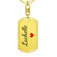 Lachelle Keychain – Name Keychain Gift