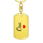 Osa Keychain – Custom Name Keychain for Women