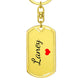 Laney Keychain – Custom Name Keychain for Women