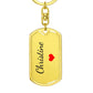 Christine Keychain – Name Keychain Gift