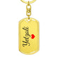 Yetzali Keychain – Name Keychain for Women