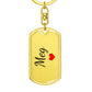 Meg Keychain – Custom Name Keychain for Women