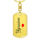 Ygraine Keychain – Name Keychain for Women