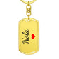 Nola Keychain – Custom Name Keychain for Women