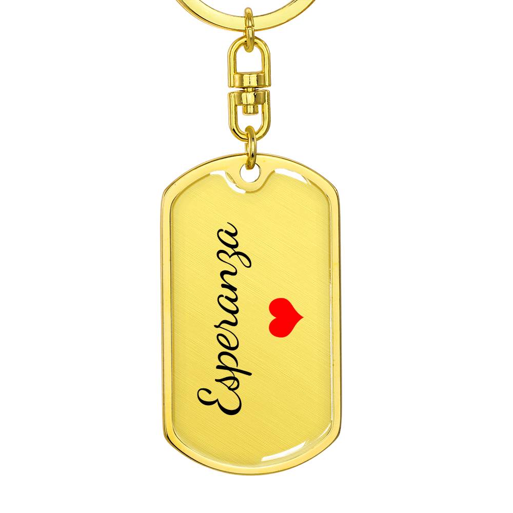 Esperanza Keychain – Name Keychain Gift