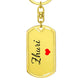 Zhuri Keychain – Custom Name Keychain for Women