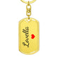 Lovella Keychain – Name Keychain for Women