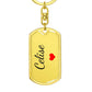 Celise Keychain – Custom Name Keychain for Women
