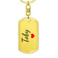 Toby Keychain – Custom Name Keychain for Women