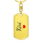 Kiri Keychain – Custom Name Keychain for Women