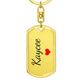 Kaycee Keychain – Custom Name Keychain for Women