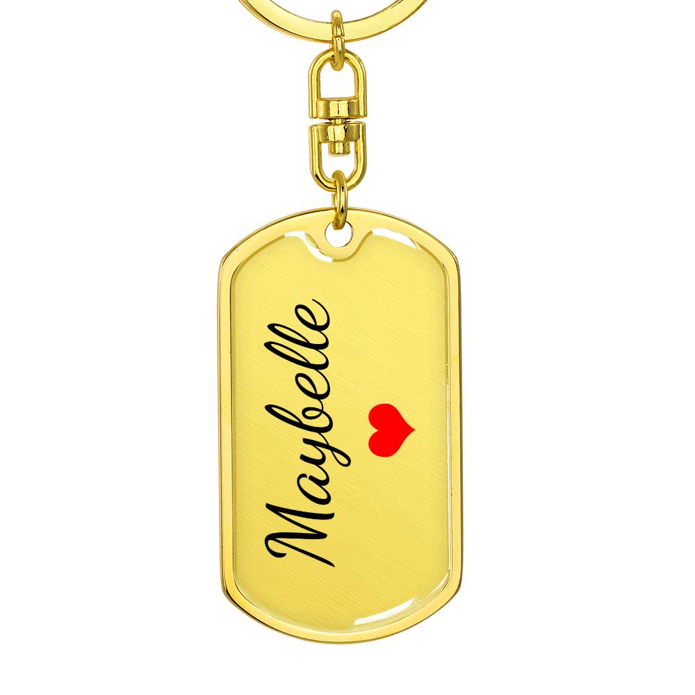 Maybelle Keychain – Name Keychain Gift
