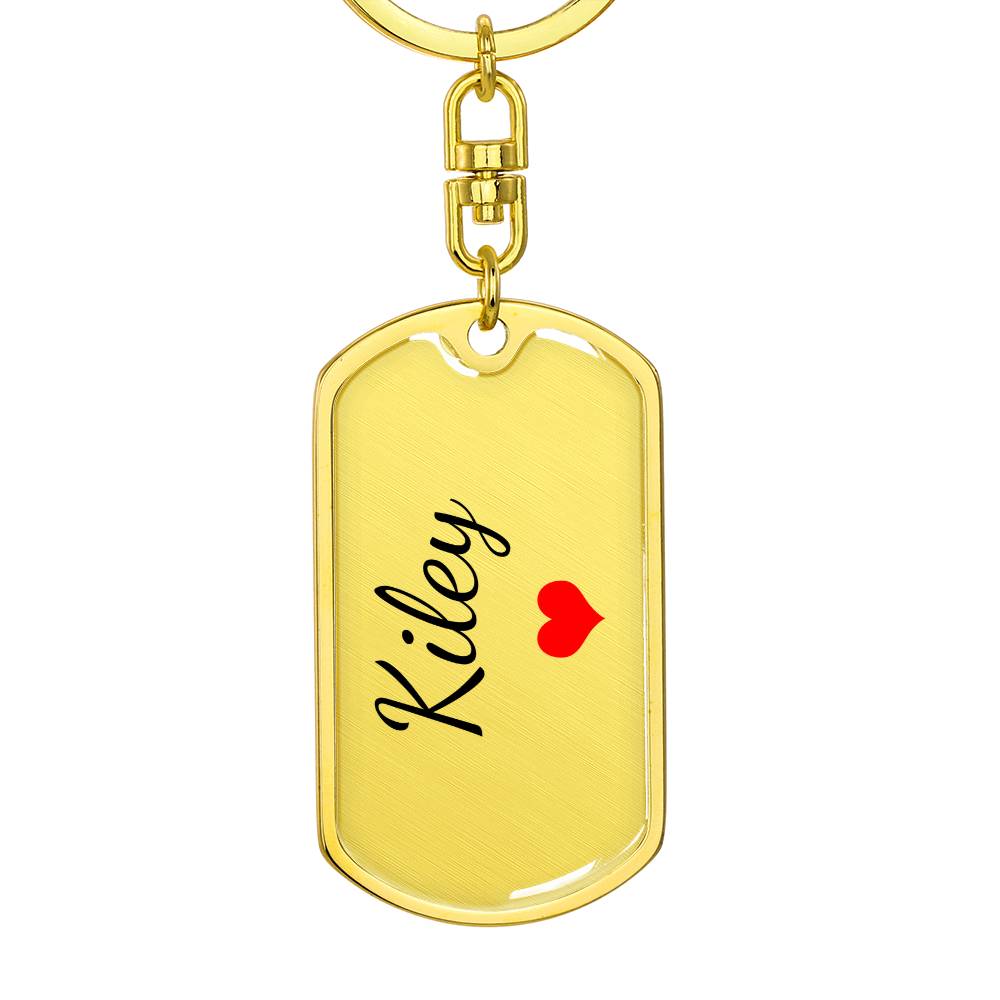 Kiley Keychain – Custom Name Keychain for Women