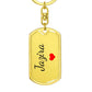Jazira Keychain – Custom Name Keychain for Women