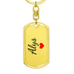 Alys Keychain – Custom Name Keychain for Women