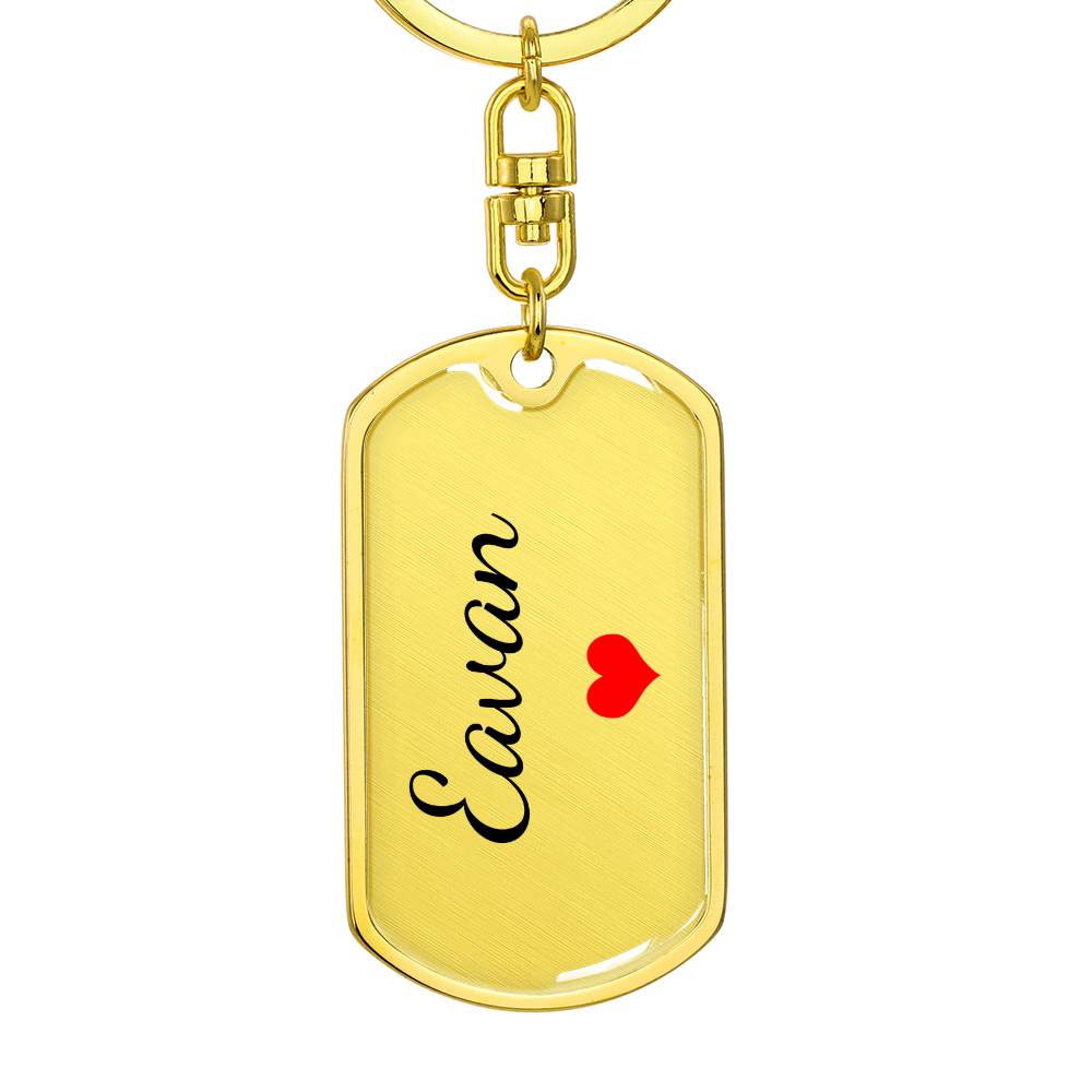 Eavan Keychain – Custom Name Keychain for Women