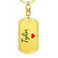 Tylin Keychain – Custom Name Keychain for Women
