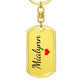 Mialynn Keychain – Name Keychain for Women