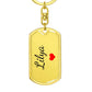 Lilya Keychain – Custom Name Keychain for Women