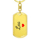 Loa Keychain – Custom Name Keychain for Women