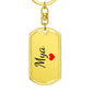 Mya Keychain – Custom Name Keychain for Women