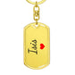 Isis Keychain – Custom Name Keychain for Women