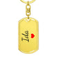 Ida Keychain – Custom Name Keychain for Women