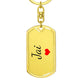 Jai Keychain – Custom Name Keychain for Women