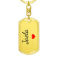 Jaela Keychain – Custom Name Keychain for Women