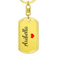 Aribella Keychain – Name Keychain Gift