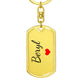 Beryl Keychain – Custom Name Keychain for Women