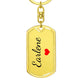 Earlene Keychain – Name Keychain for Women