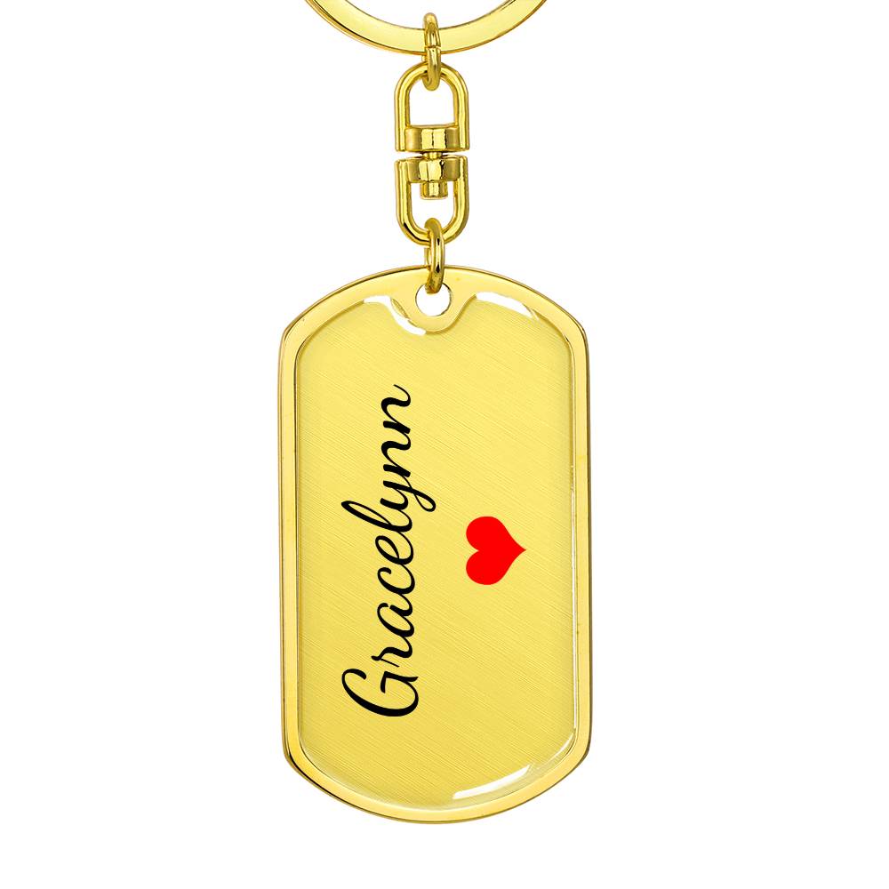 Gracelynn Keychain – Name Keychain Gift