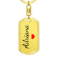 Adriana Keychain – Name Keychain for Women