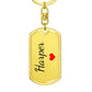 Harper Keychain – Custom Name Keychain for Women