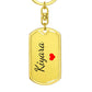 Kiyara Keychain – Custom Name Keychain for Women