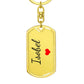 Isobel Keychain – Custom Name Keychain for Women