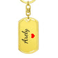 Arely Keychain – Custom Name Keychain for Women