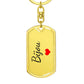 Bijou Keychain – Custom Name Keychain for Women
