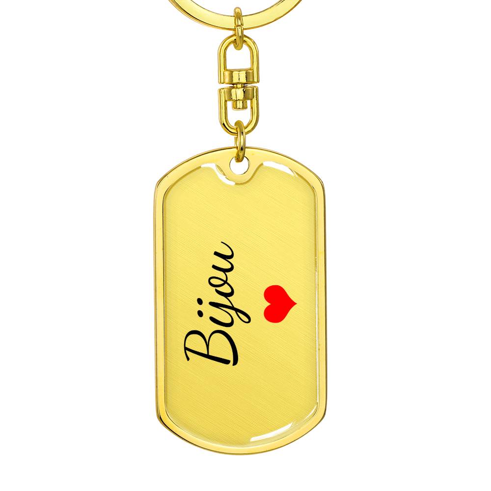 Bijou Keychain – Custom Name Keychain for Women
